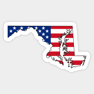 Maryland, USA Sticker